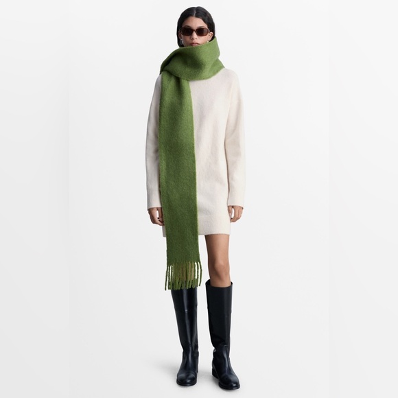 MANGO Long Sleeve Turtleneck Sweater Dress_Pink_Size : XS (US 2) - Picture 1 of 15